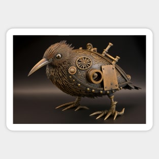 Steampunk bird Sticker